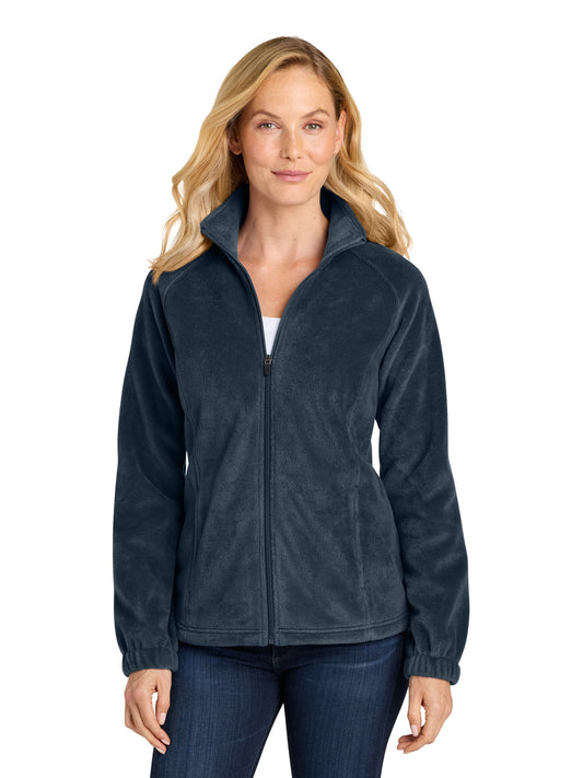 Women’s Plush Fleece Full-Zip Jacket - L190 - Night Navy