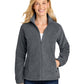 Women’s Plush Fleece Full-Zip Jacket - L190 - Storm Grey Heather