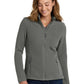Women's Two-Pocket Value Fleece Jacket - L217 - Deep Smoke