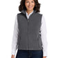 Women's Fleece Vest - L219 - Iron Grey