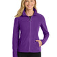 Women's Microfleece Jacket - L223 - Amethyst Purple