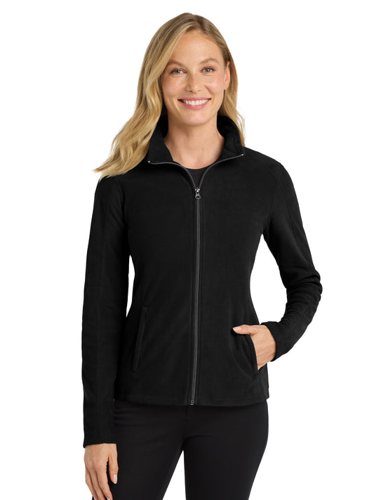 Women's Microfleece Jacket - L223 - Black