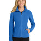 Women's Microfleece Jacket - L223 - Light Royal