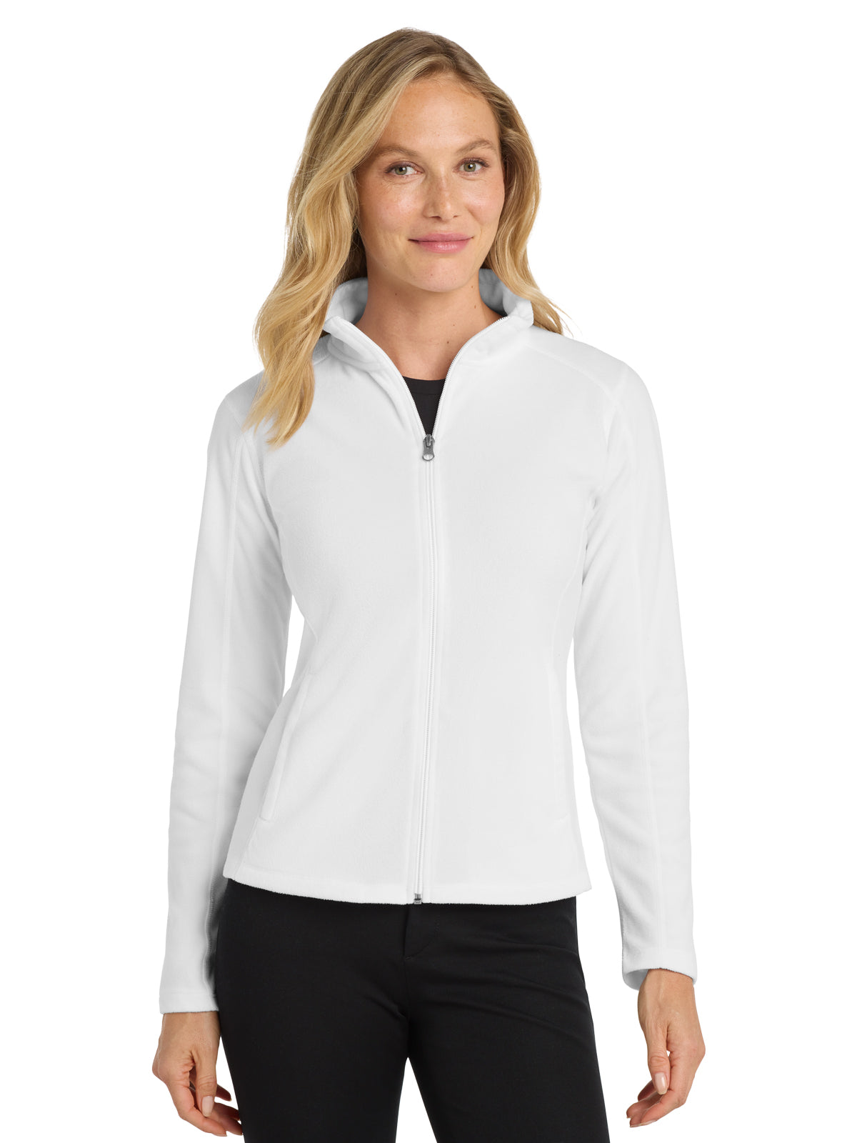 Women's Microfleece Jacket - L223 - White