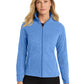 Women's Heather Microfleece Full-Zip Jacket - L235 - Light Royal Heather