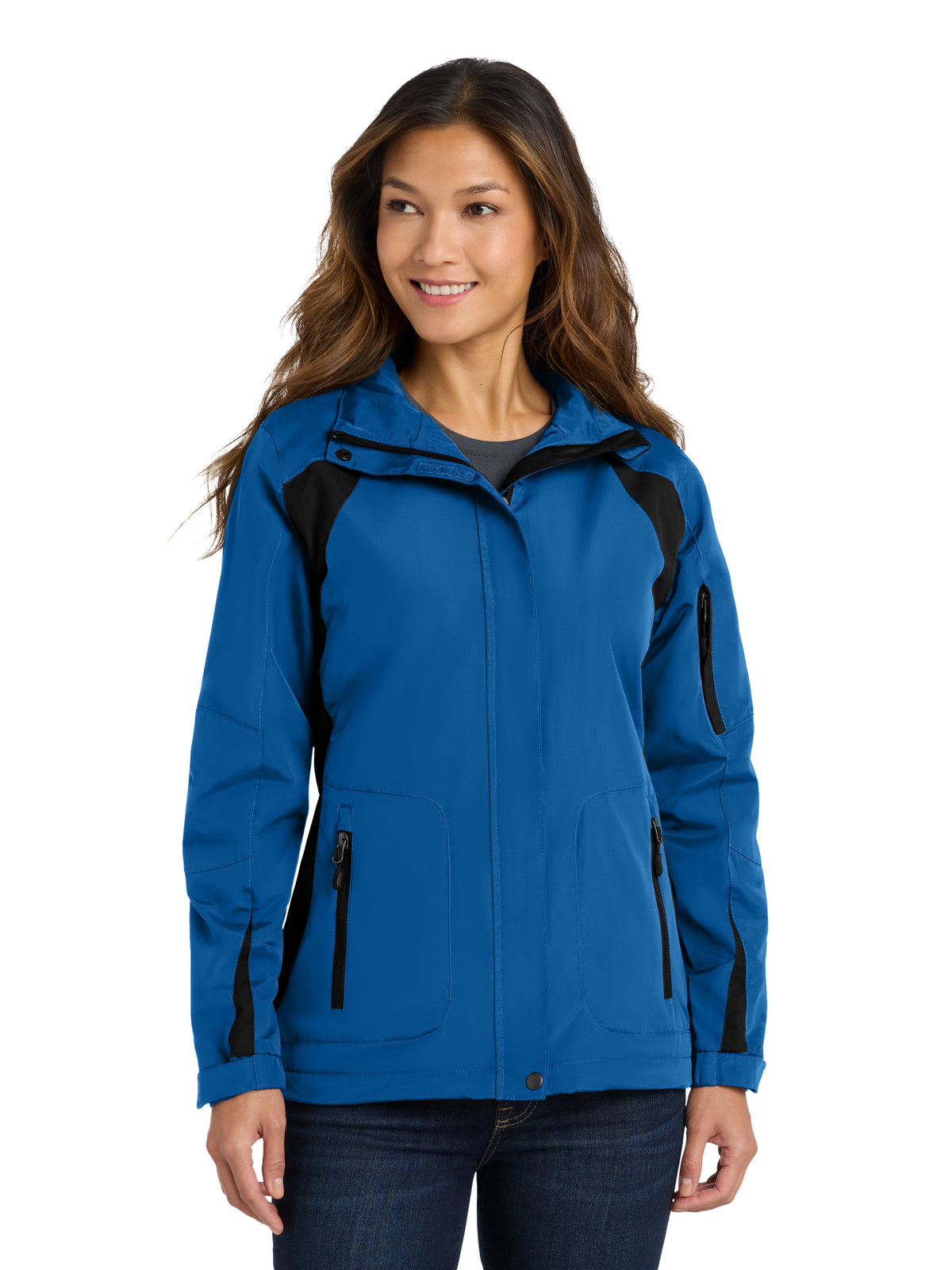 Women's All-Season II Waterproof Jacket - L304 - Snorkel Blue/Black