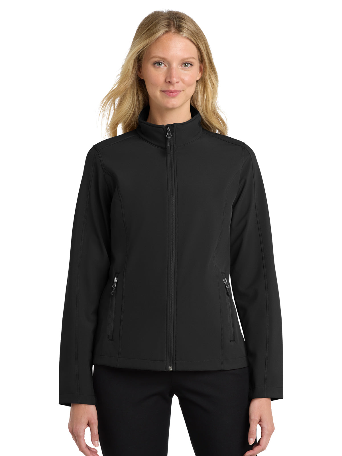 Women's Soft Shell Jacket - L317 - Black