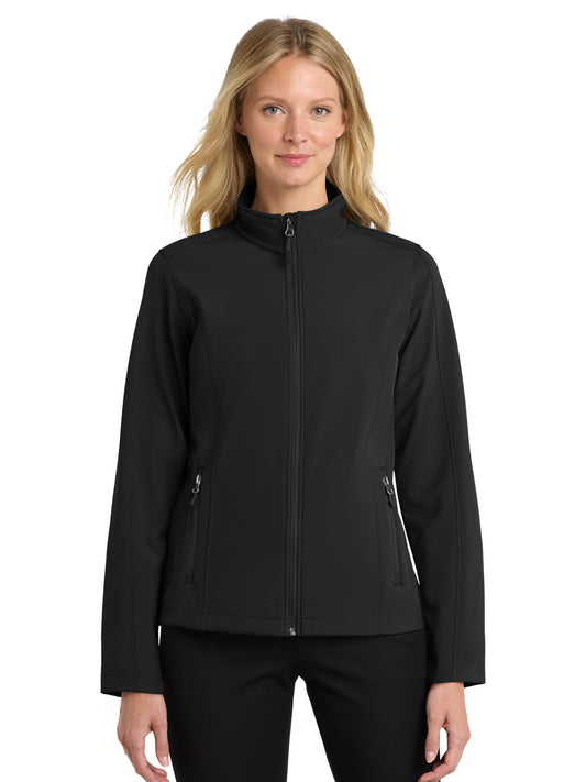 Women's Soft Shell Jacket - L317 - Black