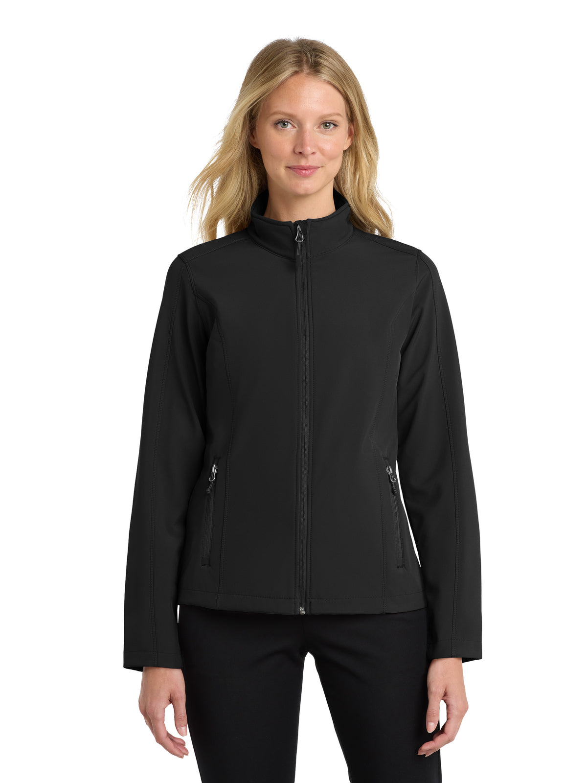 Women's Soft Shell Jacket - L317 - Black