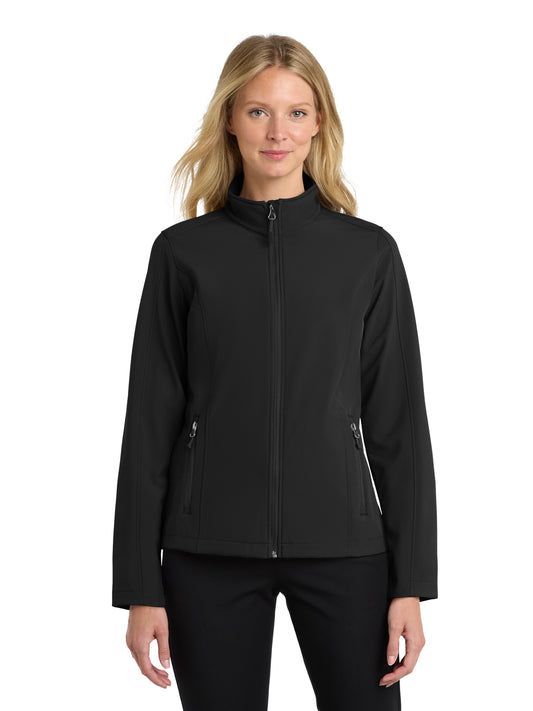 Women's Soft Shell Jacket - L317 - Black