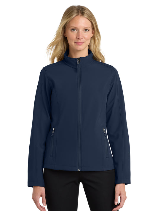 Women's Soft Shell Jacket - L317 - Dress Blue Navy