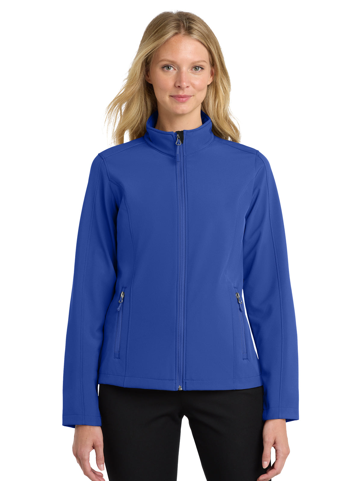 Women's Soft Shell Jacket - L317 - True Royal