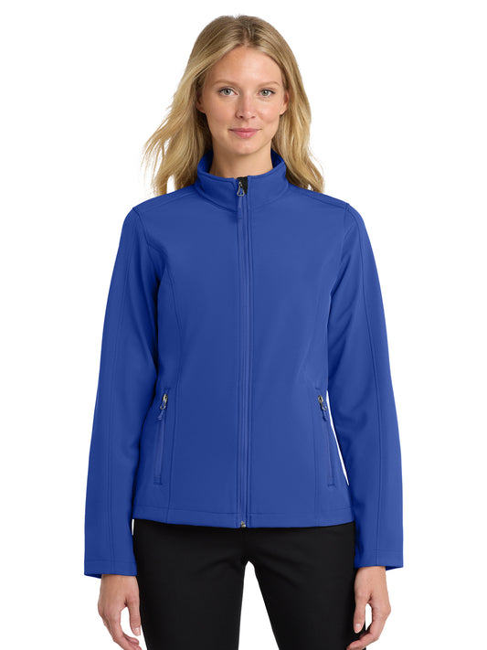 Women's Soft Shell Jacket - L317 - True Royal