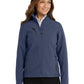 Women's 3-Pocket Welded Soft Shell Jacket - L324 - Dress Blue Navy