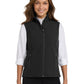 Women's Soft Shell Vest - L325 - Black