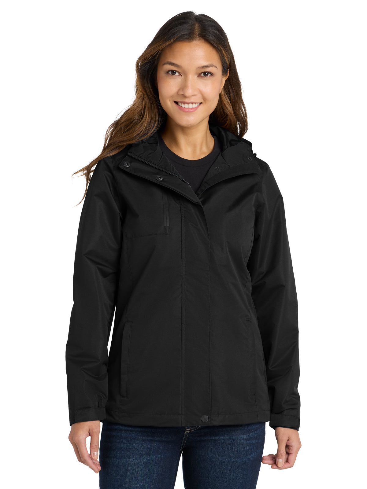 Women's 3-Pocket All-Conditions Jacket - L331 - Black