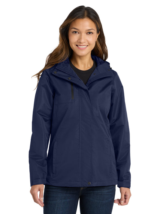 Women's 3-Pocket All-Conditions Jacket - L331 - True Navy