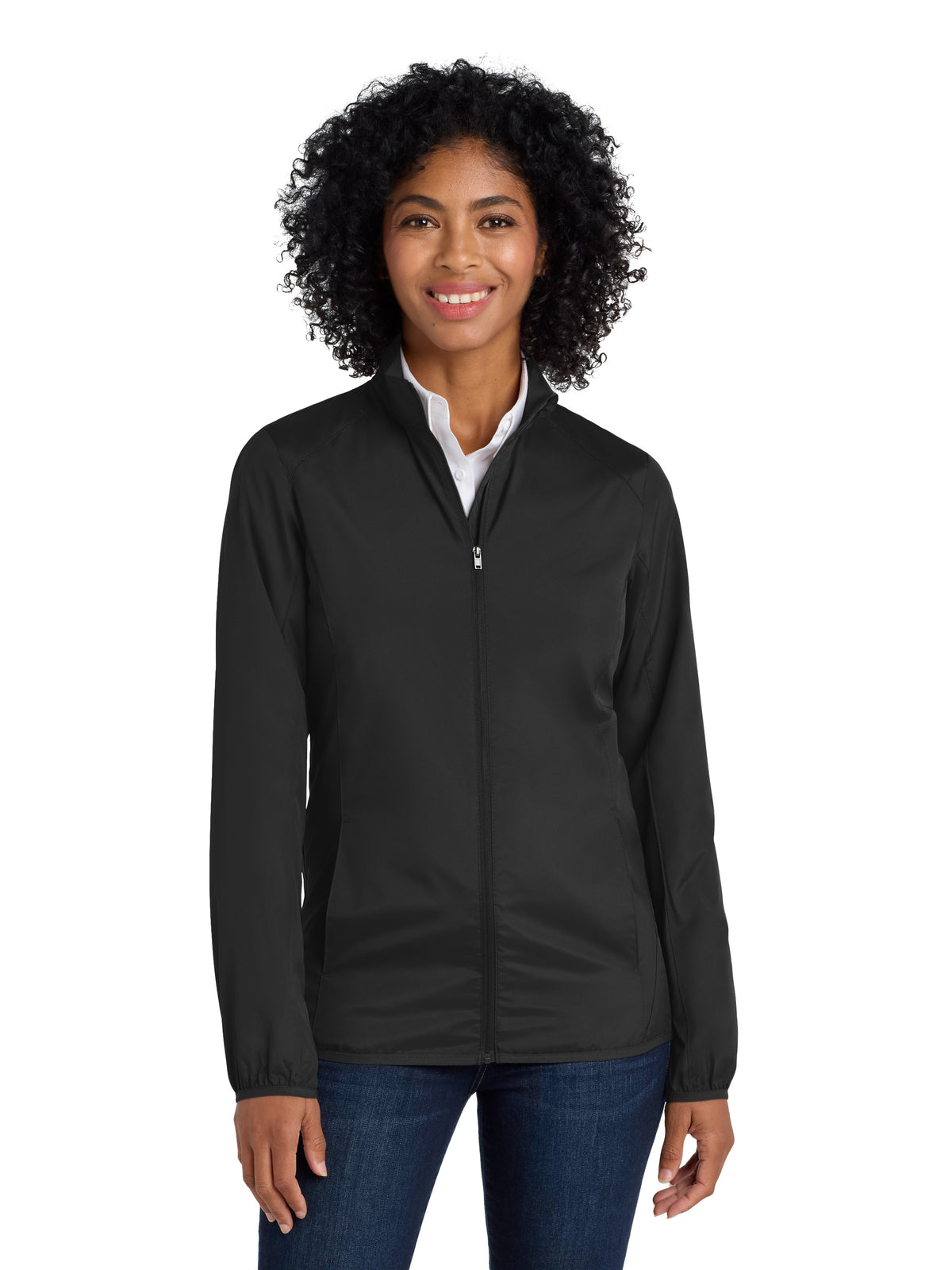 Women's Zephyr Full-Zip Jacket - L344 - Black