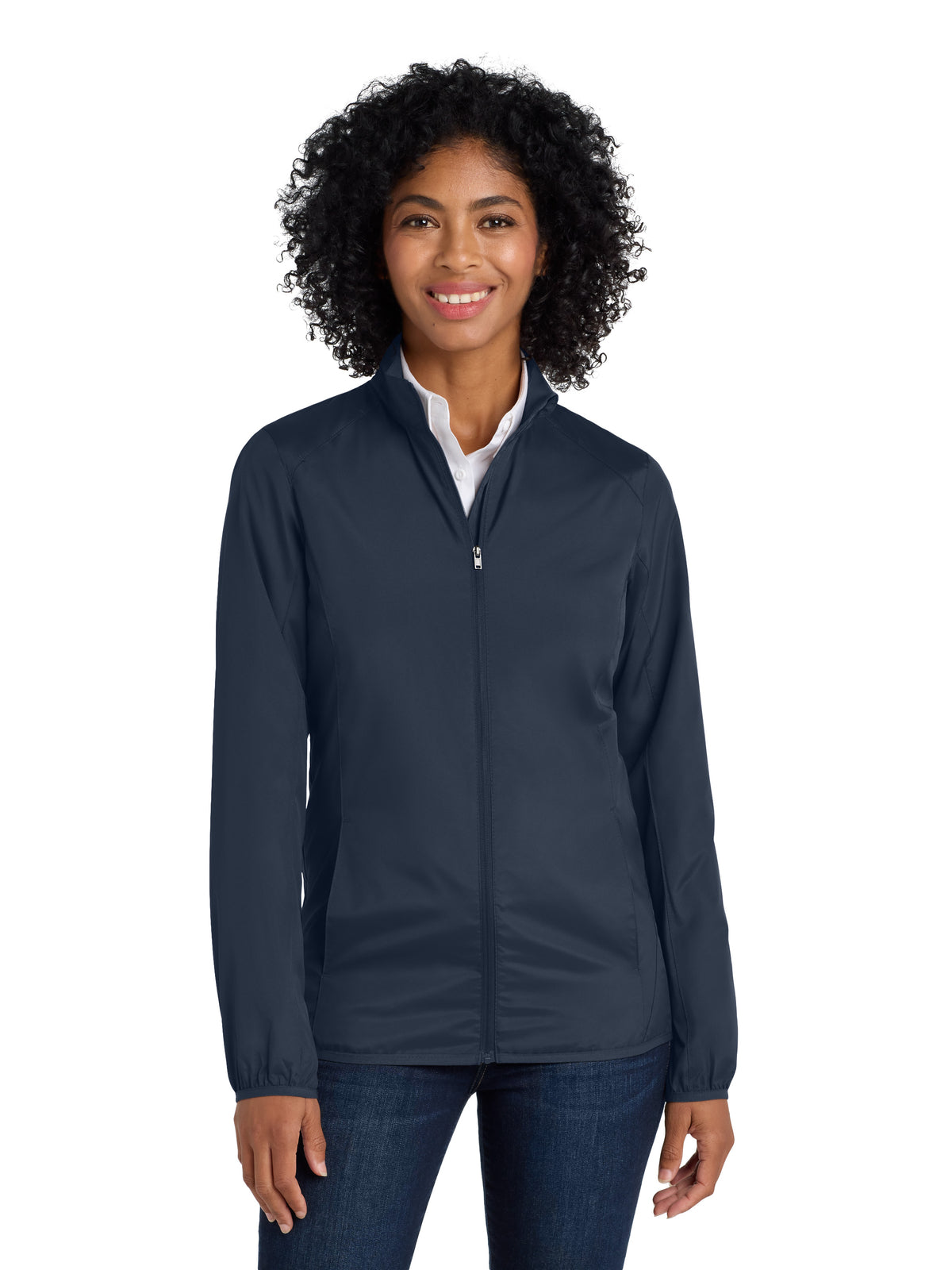 Women's Zephyr Full-Zip Jacket - L344 - Dress Blue Navy