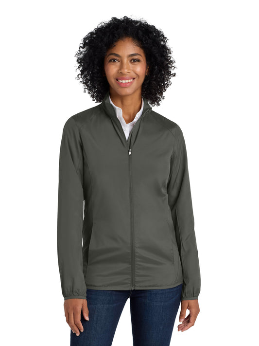 Women's Zephyr Full-Zip Jacket - L344 - Grey Steel