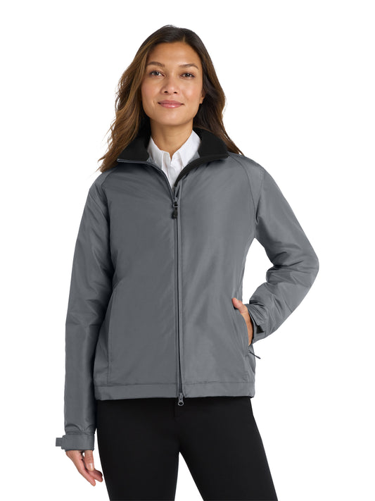 Women's Challenger Jacket - L354 - Steel Grey/True Black