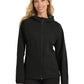 Women's Rain Jacket - L407 - Deep Black