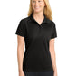 Women's Pocketless Dri-Mesh Polo - L474 - Black