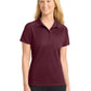 Women's Pocketless Dri-Mesh Polo - L474 - Maroon