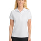 Women's Pocketless Dri-Mesh Polo - L474 - White