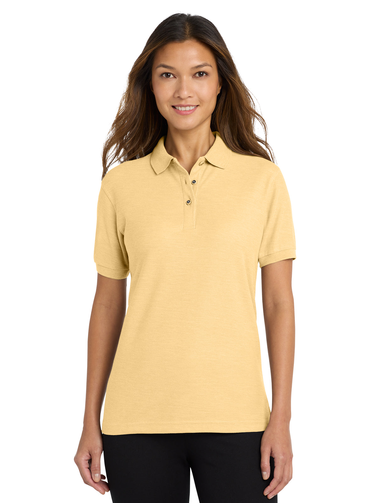 Women's Silk Touch Polo Shirt - L500 - Banana