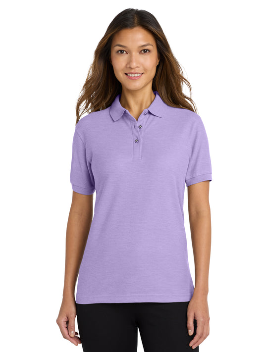 Women's Silk Touch Polo Shirt - L500 - Bright Lavender