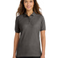 Women's Silk Touch Polo Shirt - L500 - Charcoal Heather Grey