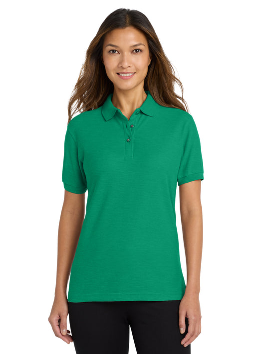 Women's Silk Touch Polo Shirt - L500 - Kelly Green