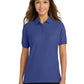 Women's Silk Touch Polo Shirt - L500 - Mediterranean Blue