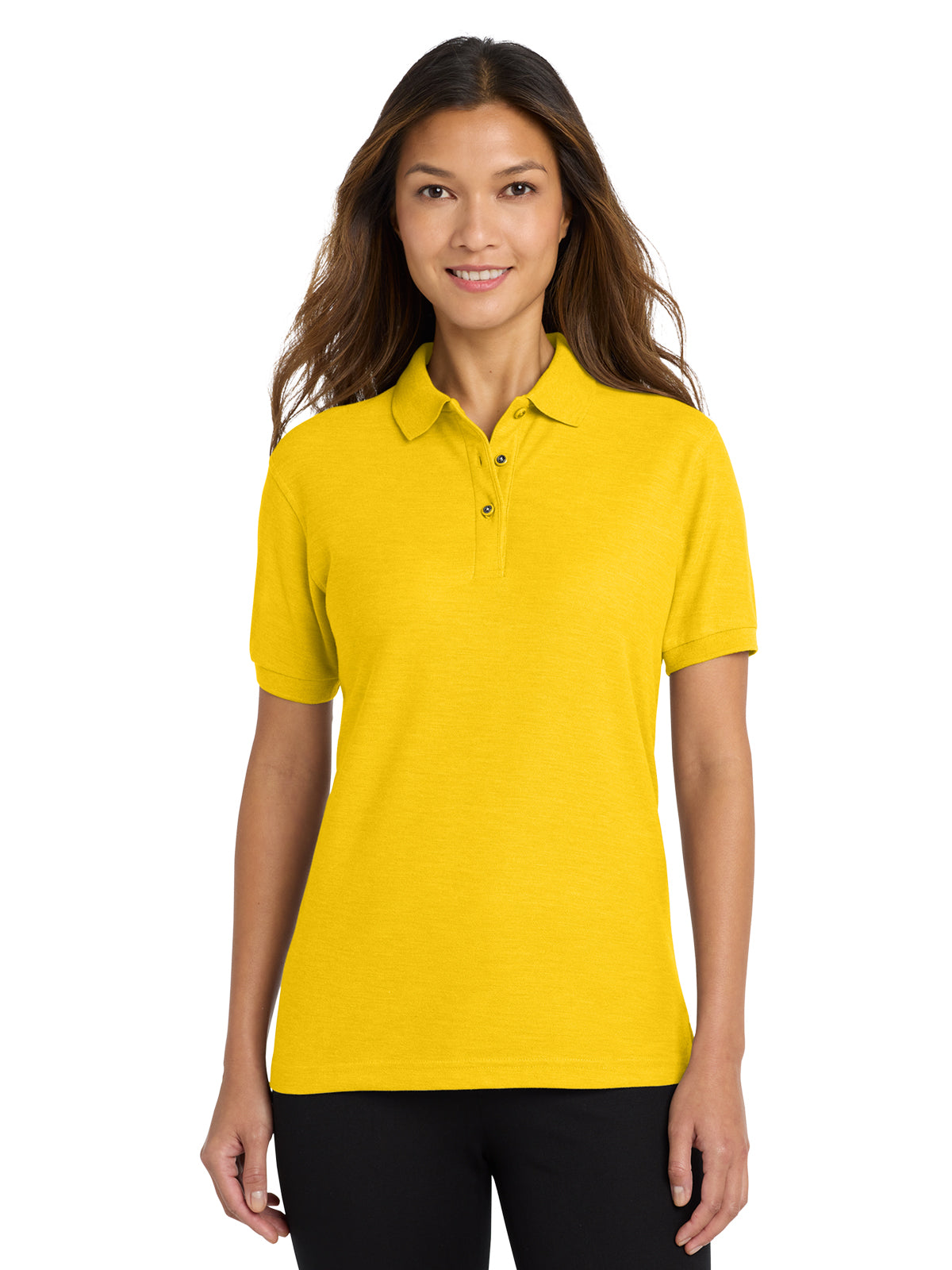 Women's Silk Touch Polo Shirt - L500 - Sunflower Yellow