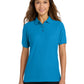 Women's Silk Touch Polo Shirt - L500 - Turquoise