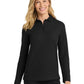 Women's Long Sleeve Polo - L500LS - Black