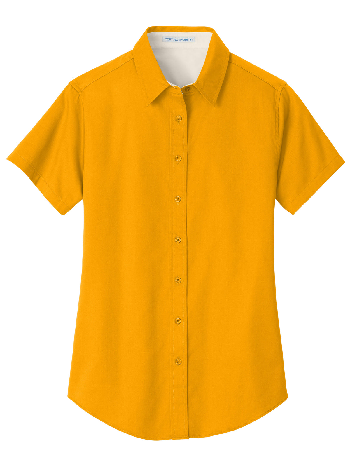 Women's Short Sleeve Easy Care Shirt - L508 - Athletic Gold/Light Stone
