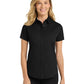 Women's Short Sleeve Easy Care Shirt - L508 - Black/Light Stone
