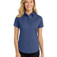 Women's Short Sleeve Easy Care Shirt - L508 - Mediterranean Blue