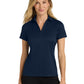 Women's Jacquard Polo  - L528 - True Navy