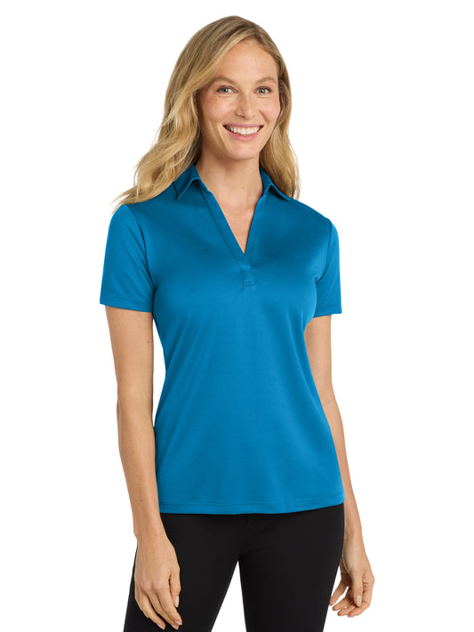 Women's Performance Polo - L540 - Brilliant Blue
