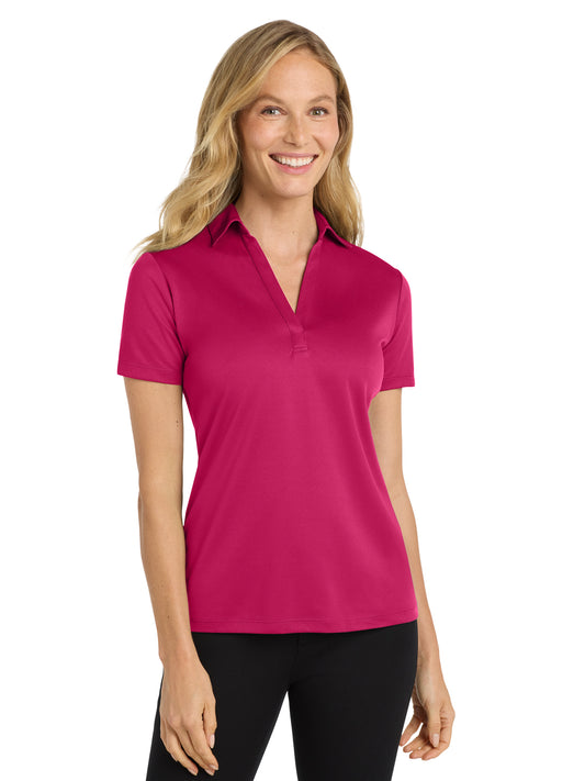 Women's Performance Polo - L540 - Pink Raspberry