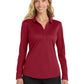 Women's Silk Touch Performance Long Sleeve Polo - L540LS - Red