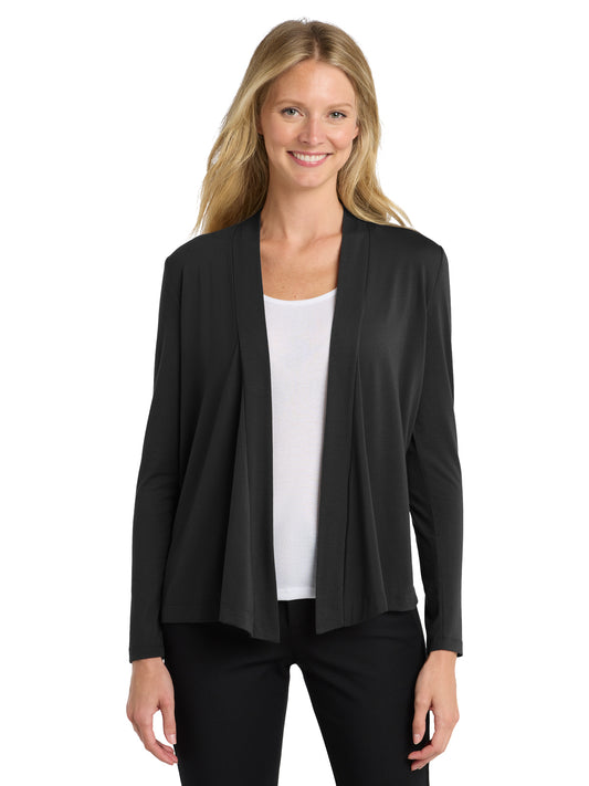 Women's Open Concept Cardigan - L5430 - Black