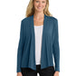 Women's Open Concept Cardigan - L5430 - Dusty Blue