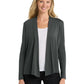 Women's Open Concept Cardigan - L5430 - Grey Smoke