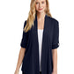 Women's Pocketless Concept Shrug - L543 - Dress Blue Navy