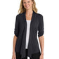 Women's Pocketless Concept Shrug - L543 - Grey Smoke