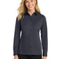 Women's Knit Dress Shirt - L570 - Battleship Grey